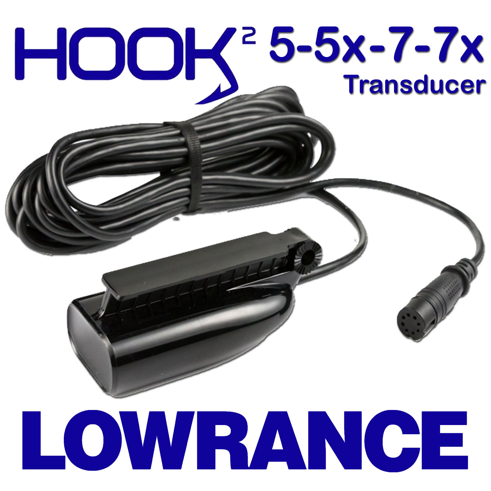 Lowrance Splitshot Skimmer Transducer Suits Hook2 5x, 5, 7x, 7