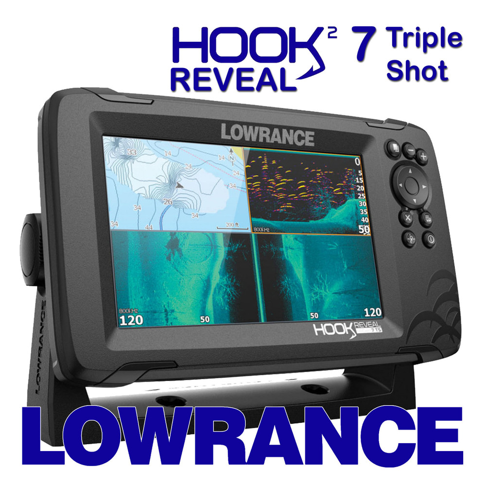 Lowrance Hook Reveal Tripple Shot