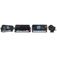 GME Marine Stereo AM FM with Bluetooth Black - GR300BTB - Gme