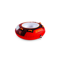 Jobe Rumble Towable Ski Tube Biscuit 1 Person RED Waterski Part#: 230120004 image