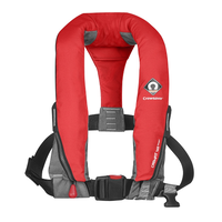 Crewsaver Sport Manual Inflatable Lifejacket Fiery Red Life Jacket Part#: 9715RM-AUS image