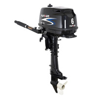 6HP PARSUN OUTBOARD MOTOR Short Shaft 4-Stroke Manual Start WATER COOLED 2YR WARRANTY F6ABMS image