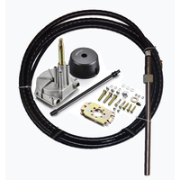 BOAT STEERING KIT ✱ 8FT / 2.4m ✱ Cable Helm Bezel Multiflex Teleflex Compatible image