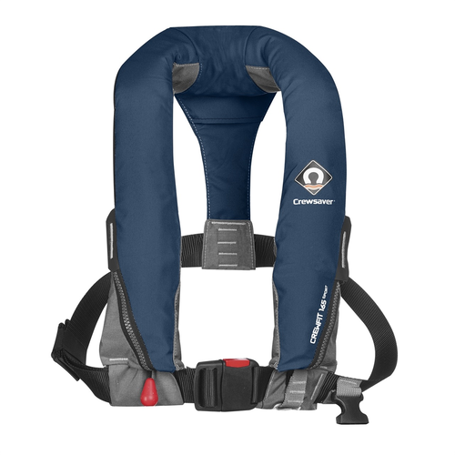 Crewsaver Sport Manual Inflatable Lifejacket Navy Blue Life Jacket Part#: 9710NBM