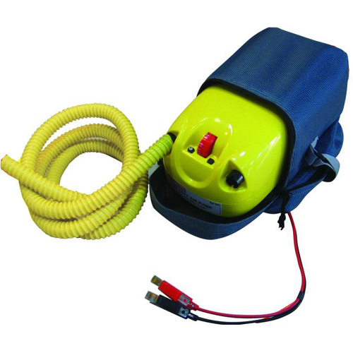 ISLAND INFLATABLES STANDARD BOAT PUMP 12V Universal fittings to suit other inflatable Boat brands